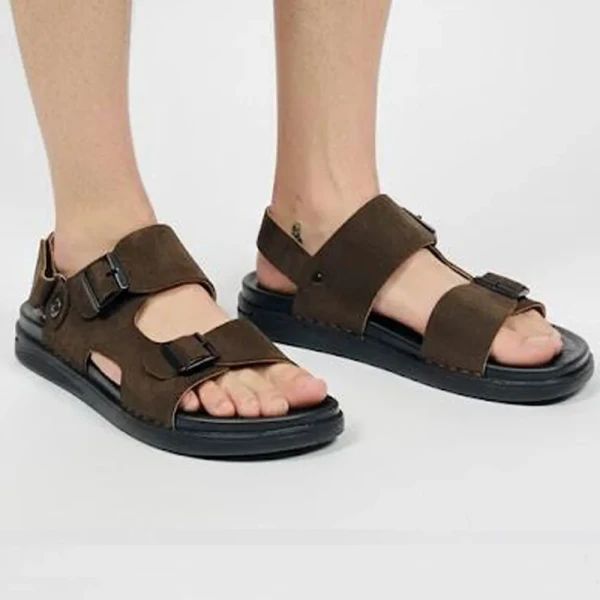 Sandal Genuine Leather S16 Chocolate