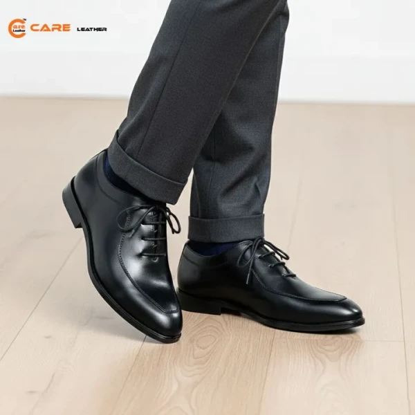 Oxford Shoes Genuine Leather Black OX21