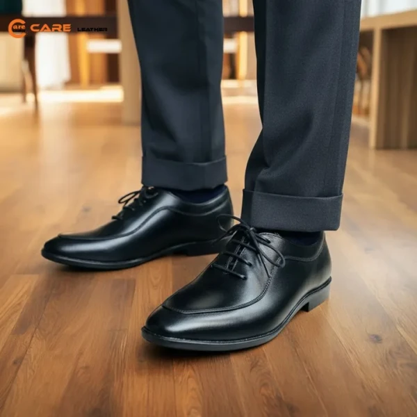 Oxford Shoes Genuine Leather Black OX21