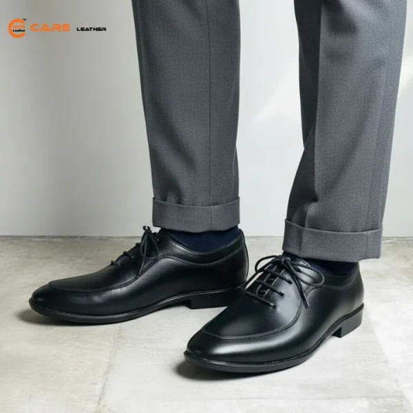 Oxford Shoes Genuine Leather Black OX21