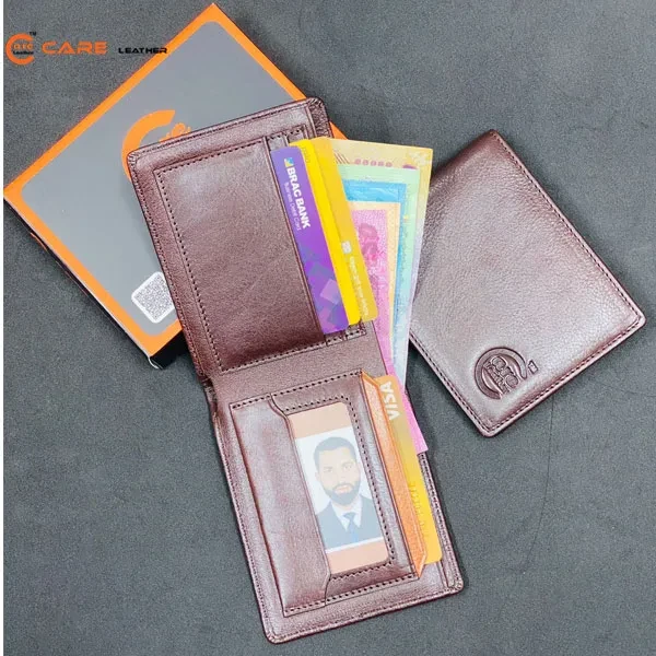 Classic Care Leather Wallet SW-Chocolate718
