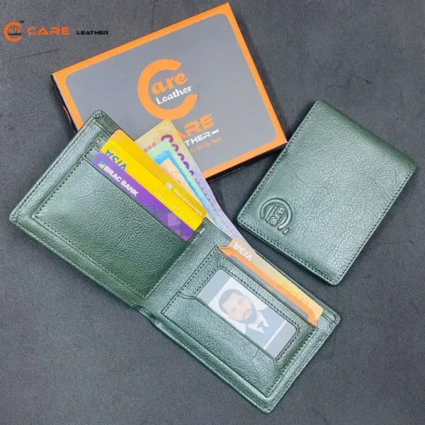 Classic Care Leather Wallet SW-Green718