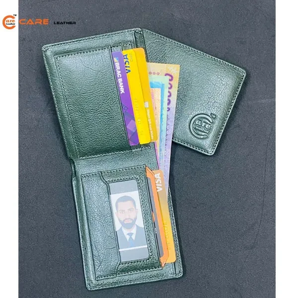 Classic Care Leather Wallet SW-Green718