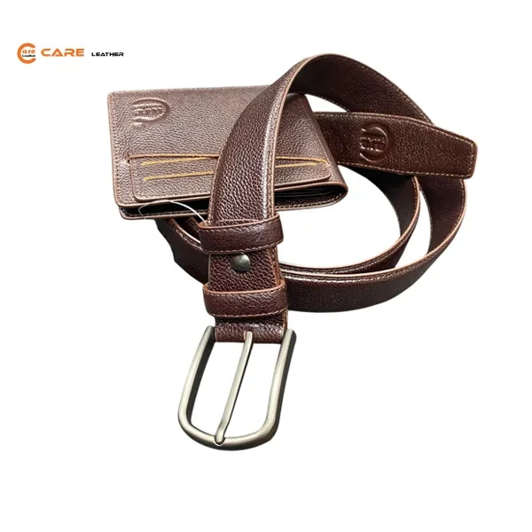 Genuine Leather Belt and Wallet Combo Offer