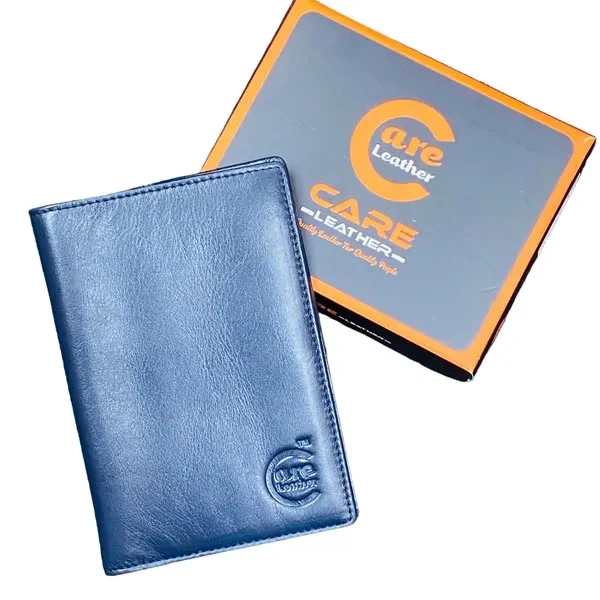 Care Leather Passport Holder (MFP Navy Blue)