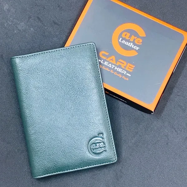 Care Leather Passport Holder (MFP Green 02)