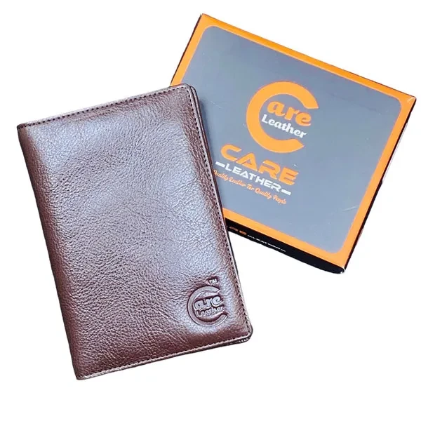 Care Leather Passport Holder (MFP Chocolate 03)