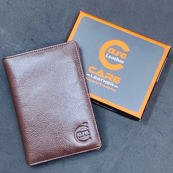 Care Leather Passport Holder (MFP Chocolate 03)