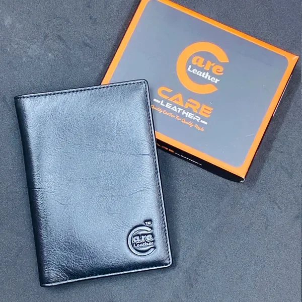 Care Leather Passport Holder (MFP Black 04)