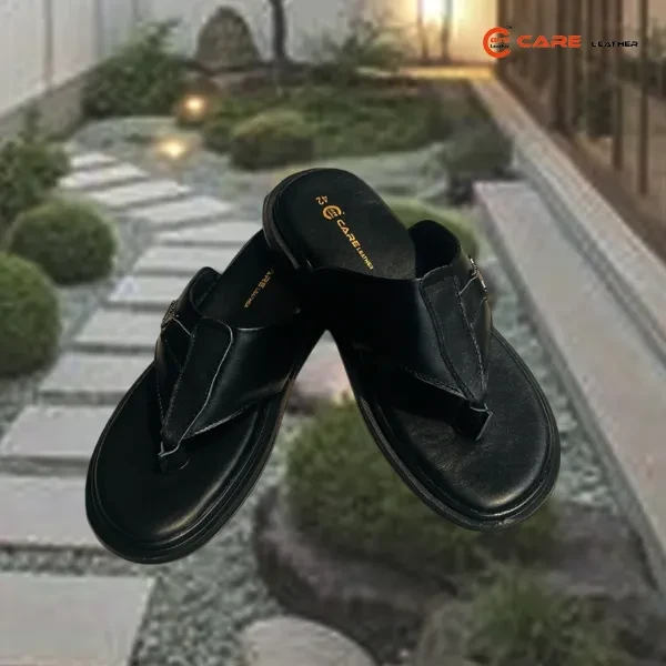 Genuine cowhide leather soft Sandals