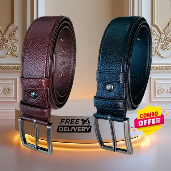 Classic Combo Care Leather Belt For Men