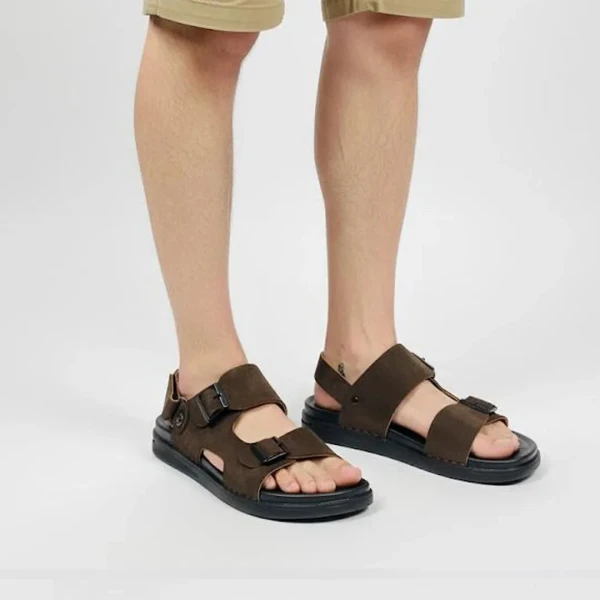 Sandal Genuine Leather S16 Chocolate