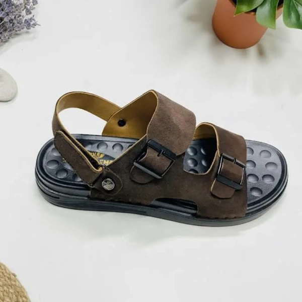 Sandal Genuine Leather S16 Chocolate