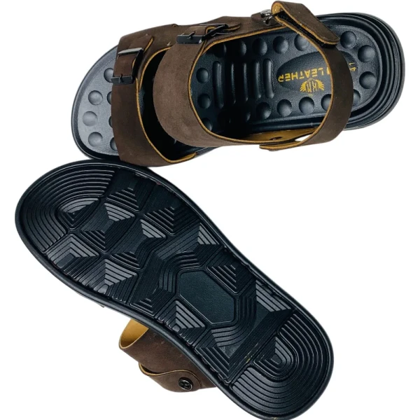 Sandal Genuine Leather S16 Chocolate