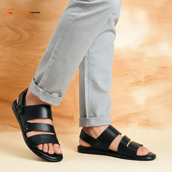 Genuine Leather Belt Sandal