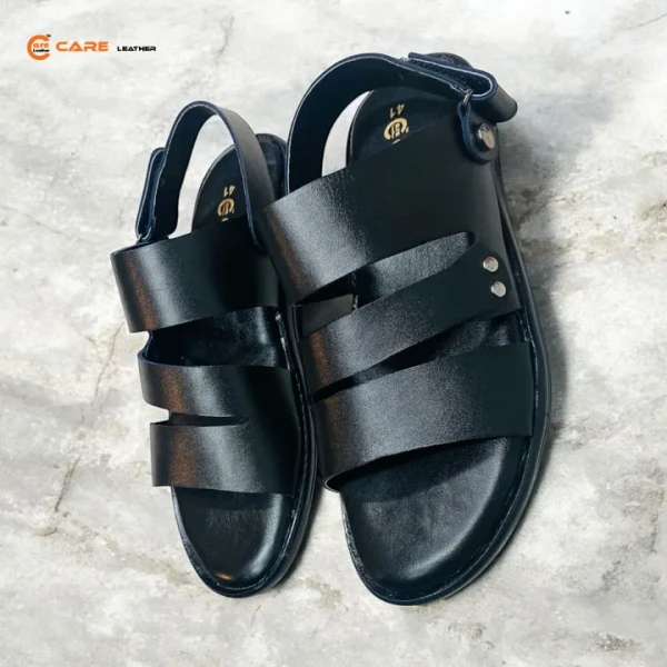 Genuine Leather Belt Sandal