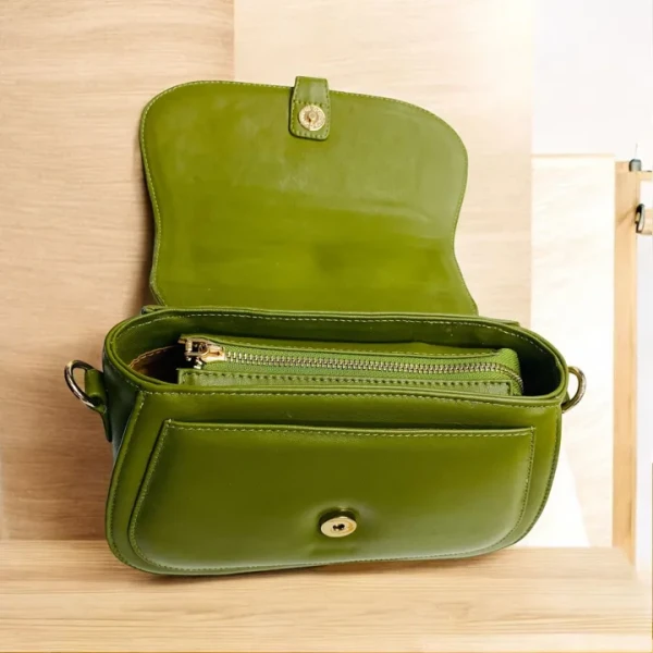 Cross-Body Women's Bag  Olive Green