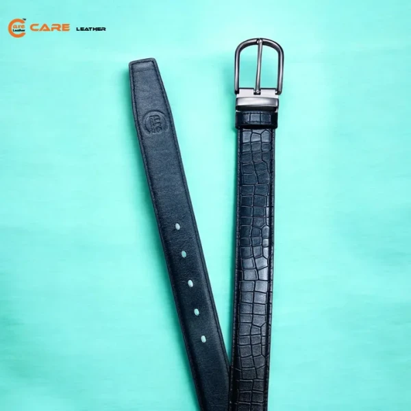 Genuine Leather Crocodile Print Quality Belt For Men