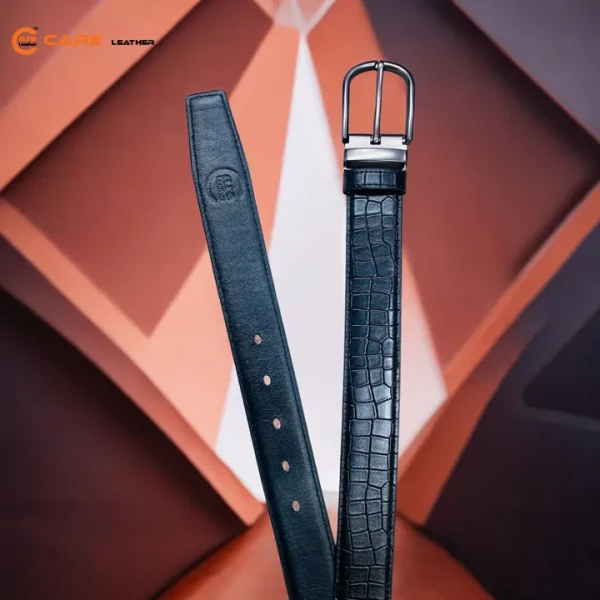 Genuine Leather Crocodile Print Quality Belt For Men
