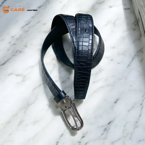Genuine Leather Crocodile Print Quality Belt For Men