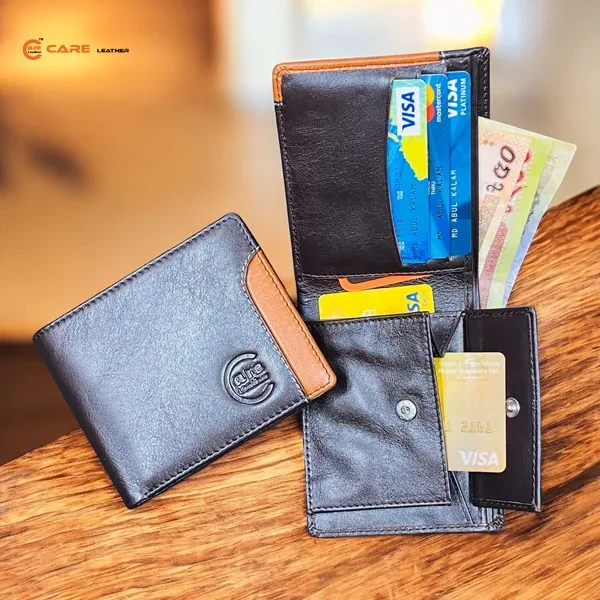 Genuine Leather Bi-Fold Wallet (SW28)