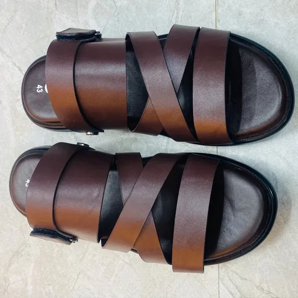 Premium Care Leather Belt sandal (SC8)