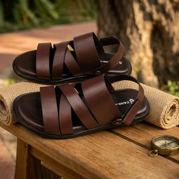 Premium Care Leather Belt sandal (SC8)