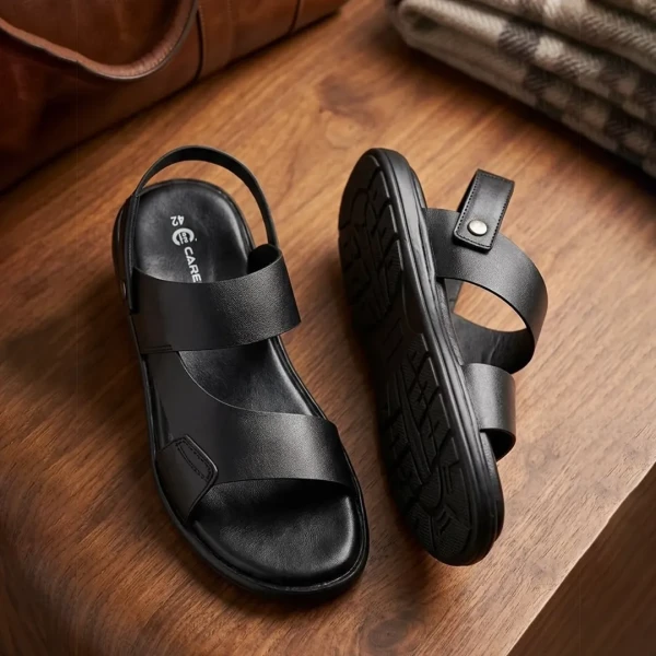 Stylish Fashionable Soft Care Leather Sandal for Men S29B