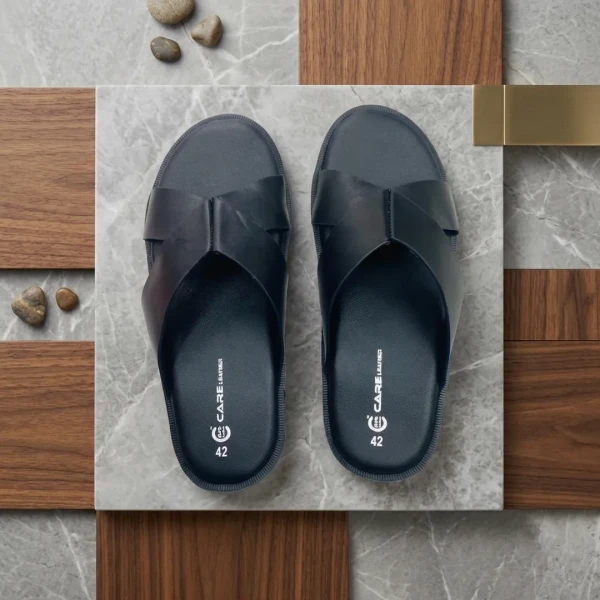 Men's Sandals New Casual Fisherman Style Care Leather  (S33)