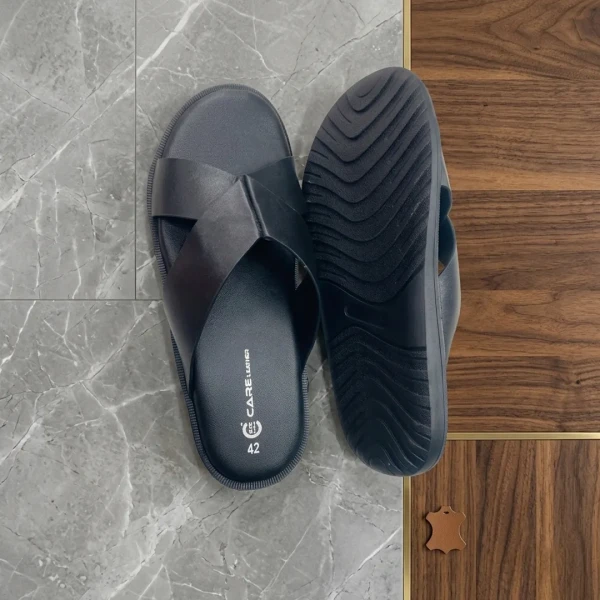 Men's Sandals New Casual Fisherman Style Care Leather  (S33)