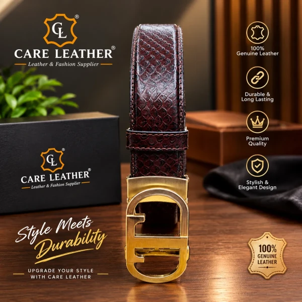 Care Leather Gear Belt BG-06 (Premium)